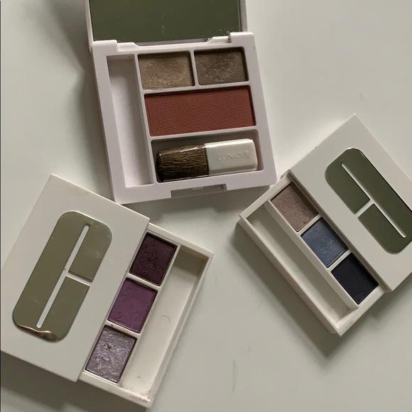 3🎨Clinique Eyeshadow Palettes Pressed Blush Blue Purple All About Shadow Duo - Picture 5 of 15